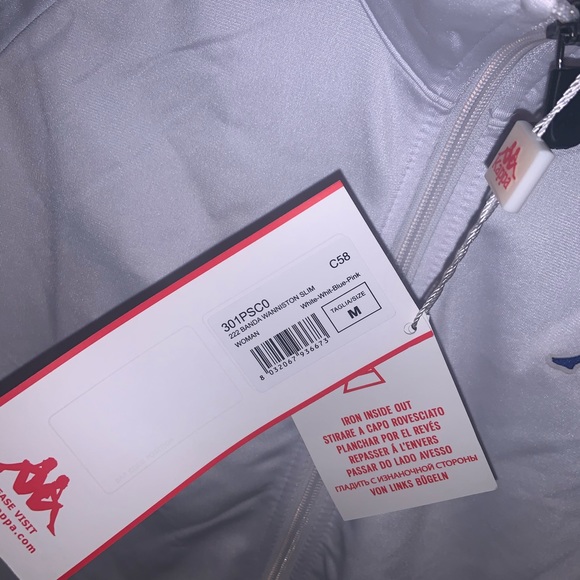 Kappa white zip-up sweater - Picture 5 of 6